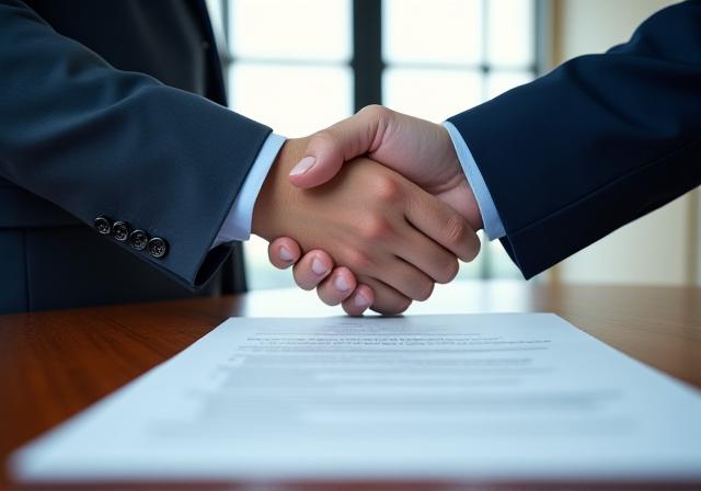 Professional legal consultation session